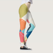 Leggings Harlequin Hopscotch - Motif Jacquard (Droite)