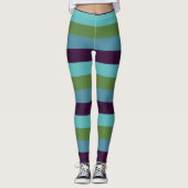 Leggings Harmonie côtière rayée (Devant)