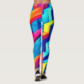 Leggings Harmonie géométrique Abstraite (Dos)