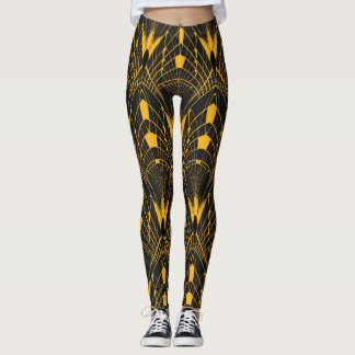 Leggings Harmonie géométrique : conception d'ornement numér
