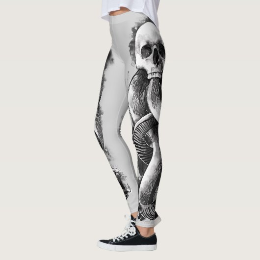 Leggings Harry Potter | Aquarelle de marque foncée (Gauche)