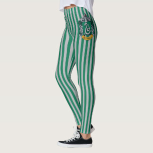 Leggings Harry Potter Blason de Serpentard avec bannière