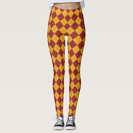 Leggings Harry Potter | Gryffindor House Pride Crest (Devant)