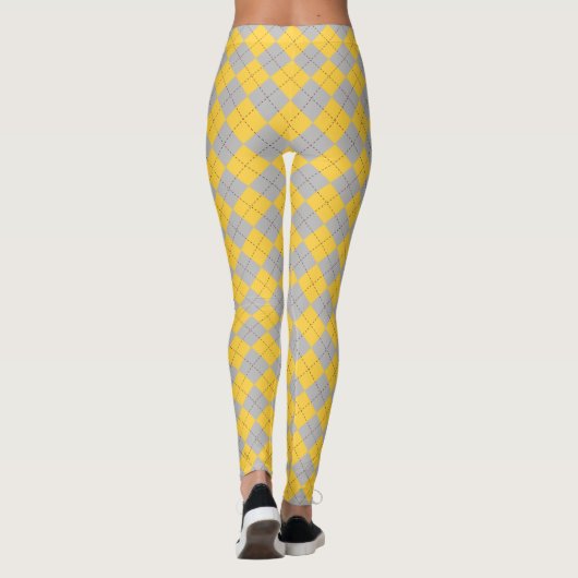 Leggings Harry Potter | Hufflepuff House Pride Crest (Dos)