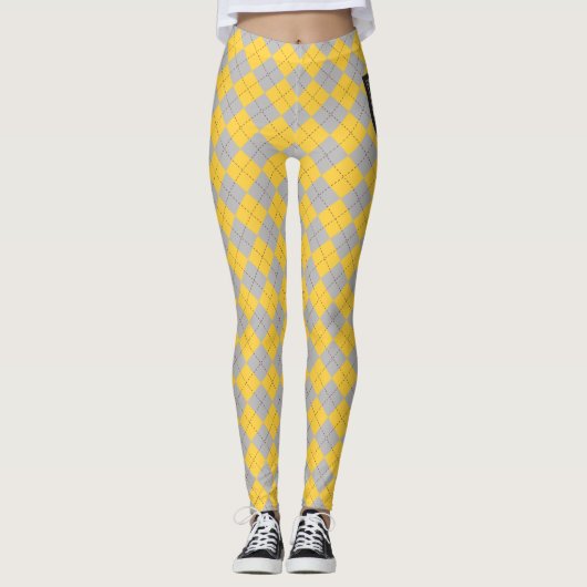 Leggings Harry Potter | Hufflepuff House Pride Crest (Devant)