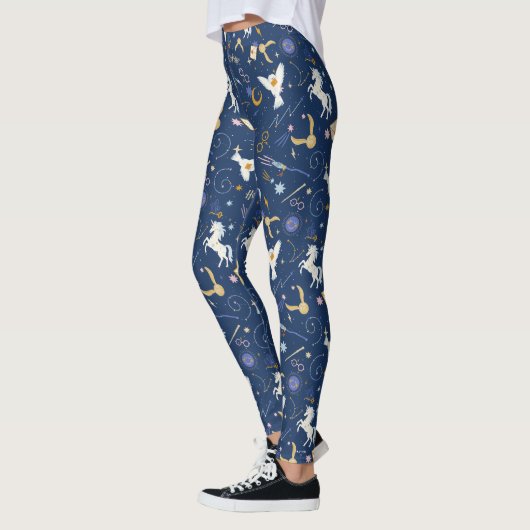 Leggings HARRY POTTER™ Motif Iconique du Solstice d'Été (Gauche)