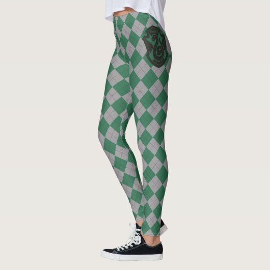 Leggings Harry Potter | Slytherin House Pride Crest (Gauche)