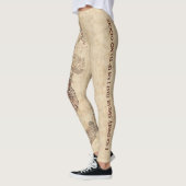 Leggings Harry Potter Spell | Carte de Marauder (Gauche)