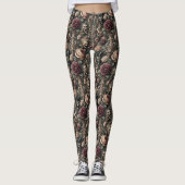 Leggings Hauned Harmonics - Gothique victorien (Devant)