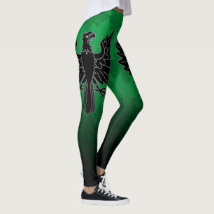 LEGGINGS HAUSSE DE COMPÉTENCES - FADE D'AIGLE NOIR
