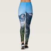 Leggings Haut Dans Les Montagnes La Scène Alpine (Dos)