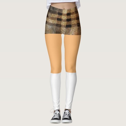 Leggings Haut de jupe et de genou (Devant)