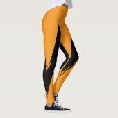 Leggings haut taille Orange II pour femmes (Droite)