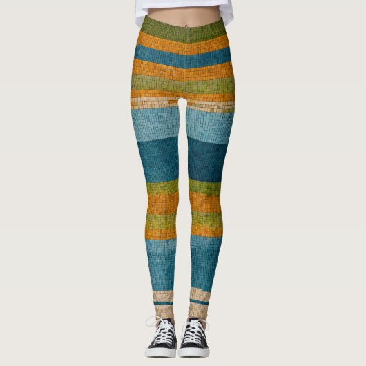 Leggings haute taille pour femmes - Design (Devant)