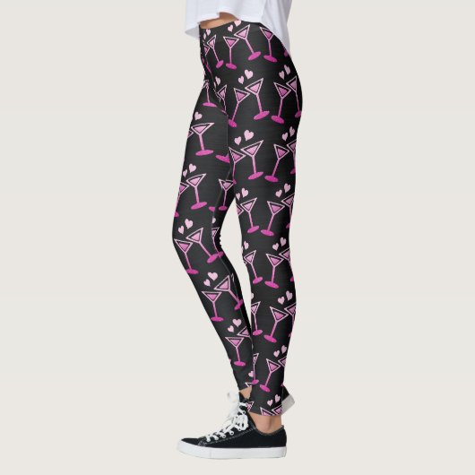 Leggings Hauteur de la mode de l'heure du cocktail (Gauche)