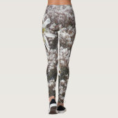 Leggings Hauteur des fleurs de raisin (Dos)
