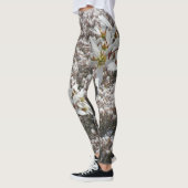 Leggings Hauteur des fleurs de raisin (Gauche)