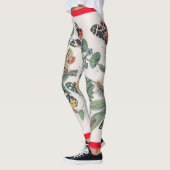 LEGGINGS HAUTEUR ET FEUILLES IMPRIMÉES (Gauche)