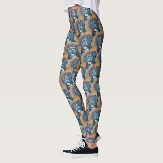 LEGGINGS HAVANAIS NOIR SUCRÉ (Gauche)
