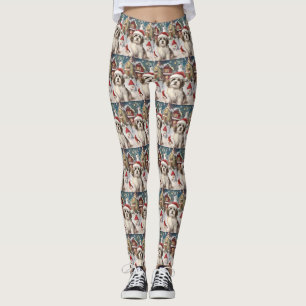 Leggings Havanais Winter Wonderland Noël Joie