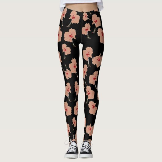 Leggings Hawaï Flowers (Devant)