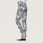 Leggings Hawaii bleu (étain) (Gauche)