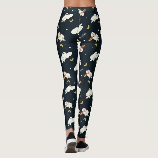 Leggings Hedwig Nighttime Moonlight Pattern (Dos)