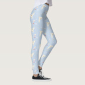 Leggings Hedwig Owl Post Letters and Books Pattern (Droite)