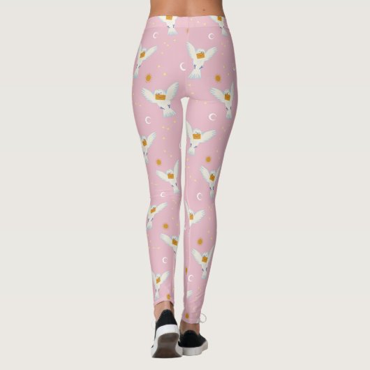 Leggings Hedwig Pink Solstice Pattern (Dos)