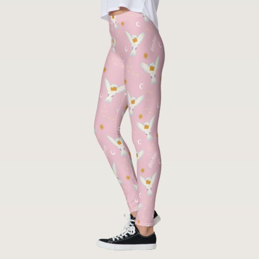 Leggings Hedwig Pink Solstice Pattern (Gauche)