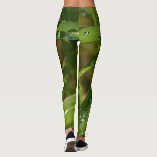 Leggings herbe avec la rosée (Dos)