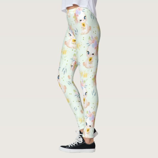 Leggings Herbe de Pâques (Gauche)