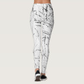 Leggings Herbe D'Hiver En Neige (Dos)