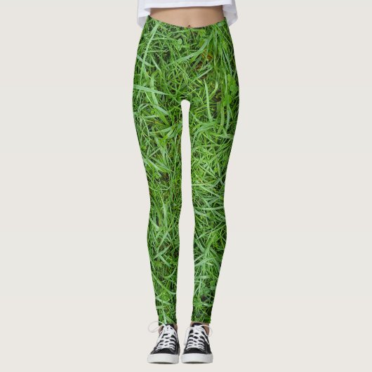 Leggings Herbe verte (Devant)