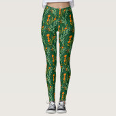 Leggings Herbes et fleurs des champs (Devant)