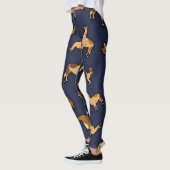 Leggings Herd de Llamas Design (Gauche)