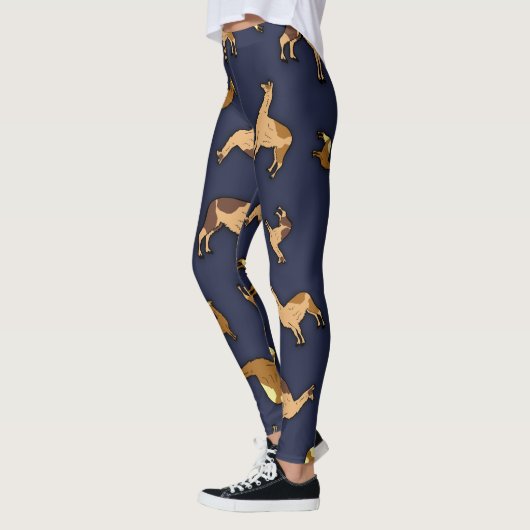 Leggings Herd de Llamas Design (Gauche)