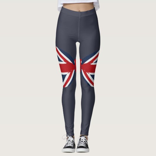Leggings - het Stropdas van Jack Bow van de Unie (Voorkant)
