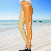Leggings Heure d'été Plage Heure Sportive Nommé