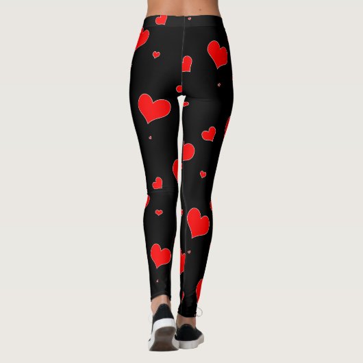 Leggings Heureuse Sainte-Valentin (Dos)