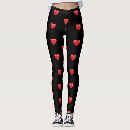 Leggings  Heureuse Sainte-Valentin (Devant)