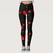 Leggings Heureuse Sainte-Valentin (Devant)