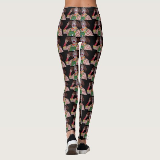 LEGGINGS HEUREUSEMENT CONNU CLOWN (Dos)