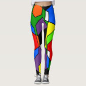 Leggings Hexagon Bauhaus (Devant)