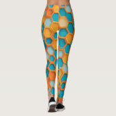 Leggings Hexagon moderne (Dos)