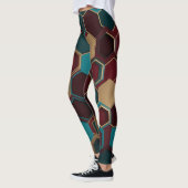 Leggings Hexagon patern (Gauche)