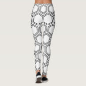 leggings hexagones géométriques (Dos)