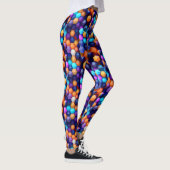 Leggings Hexagones multicolores (Droite)