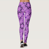 Leggings hexagones pourpres (Dos)