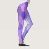 leggings hexagones violets (Droite)